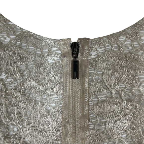 Black Halo Lace Long Sleeve Sheath Dress Size 2 - Picture 6 of 9